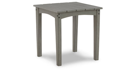Visola Outdoor Coffee Table with 2 End Tables in Gray from Ashley Furniture - Luna Furniture
