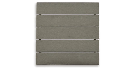 Visola Outdoor Coffee Table with 2 End Tables in Gray from Ashley Furniture - Luna Furniture