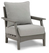 Visola Gray Lounge Chair with Cushion from Ashley - Luna Furniture