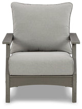 Visola Gray Lounge Chair with Cushion from Ashley - Luna Furniture