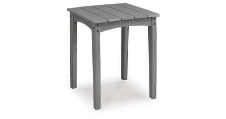 Cove Beach Gray Outdoor End Table from Ashley - Luna Furniture