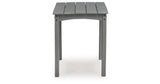Cove Beach Gray Outdoor End Table from Ashley Furniture - Luna Furniture