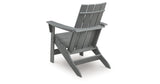 Cove Beach Gray Adirondack Chair from Ashley - Luna Furniture