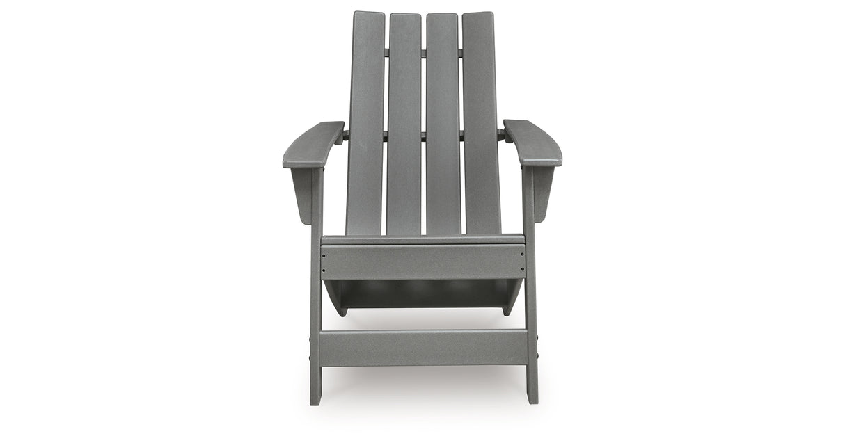 Cove Beach Gray Adirondack Chair from Ashley - Luna Furniture