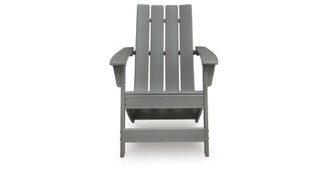 Cove Beach 2 Adirondack Chairs in Gray from Ashley - Luna Furniture