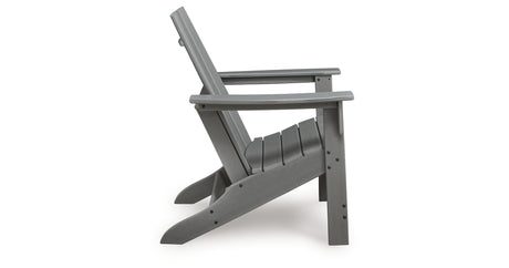 Cove Beach Gray Adirondack Chair from Ashley - Luna Furniture