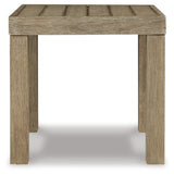 Silo Point Brown Outdoor End Table from Ashley - Luna Furniture