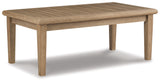 Gerianne Grayish Brown Coffee Table from Ashley Furniture - Luna Furniture