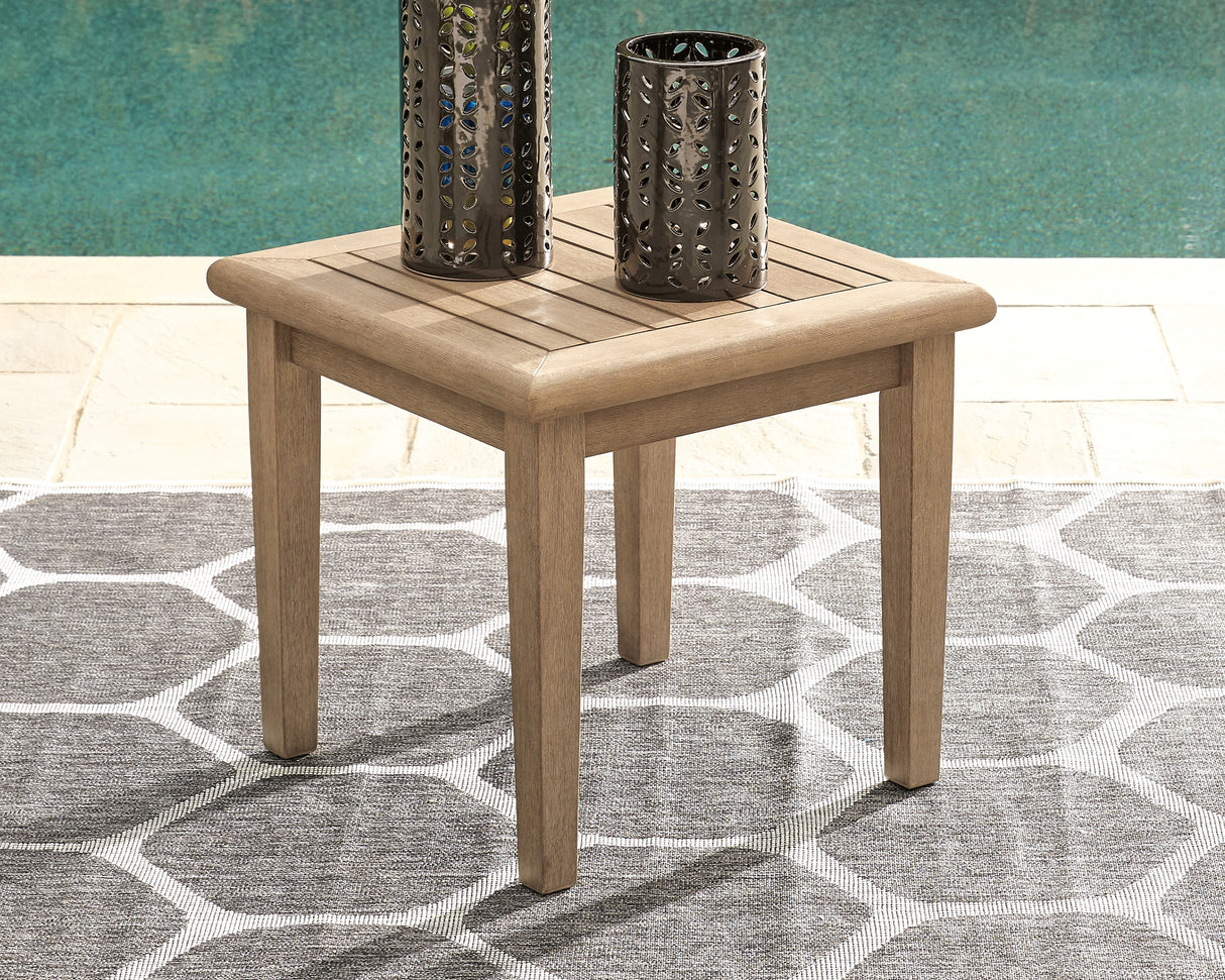 Gerianne Grayish Brown End Table from Ashley Furniture - Luna Furniture