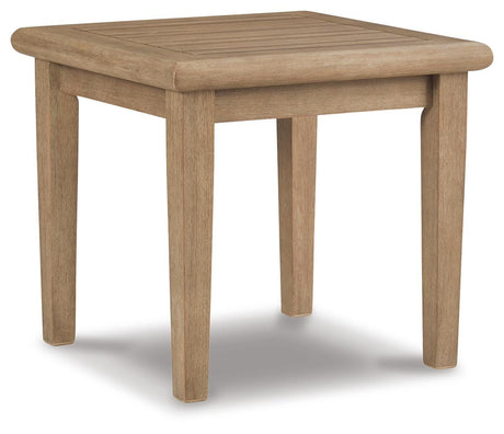 Gerianne Grayish Brown End Table from Ashley - Luna Furniture