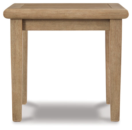 Gerianne Grayish Brown End Table from Ashley - Luna Furniture