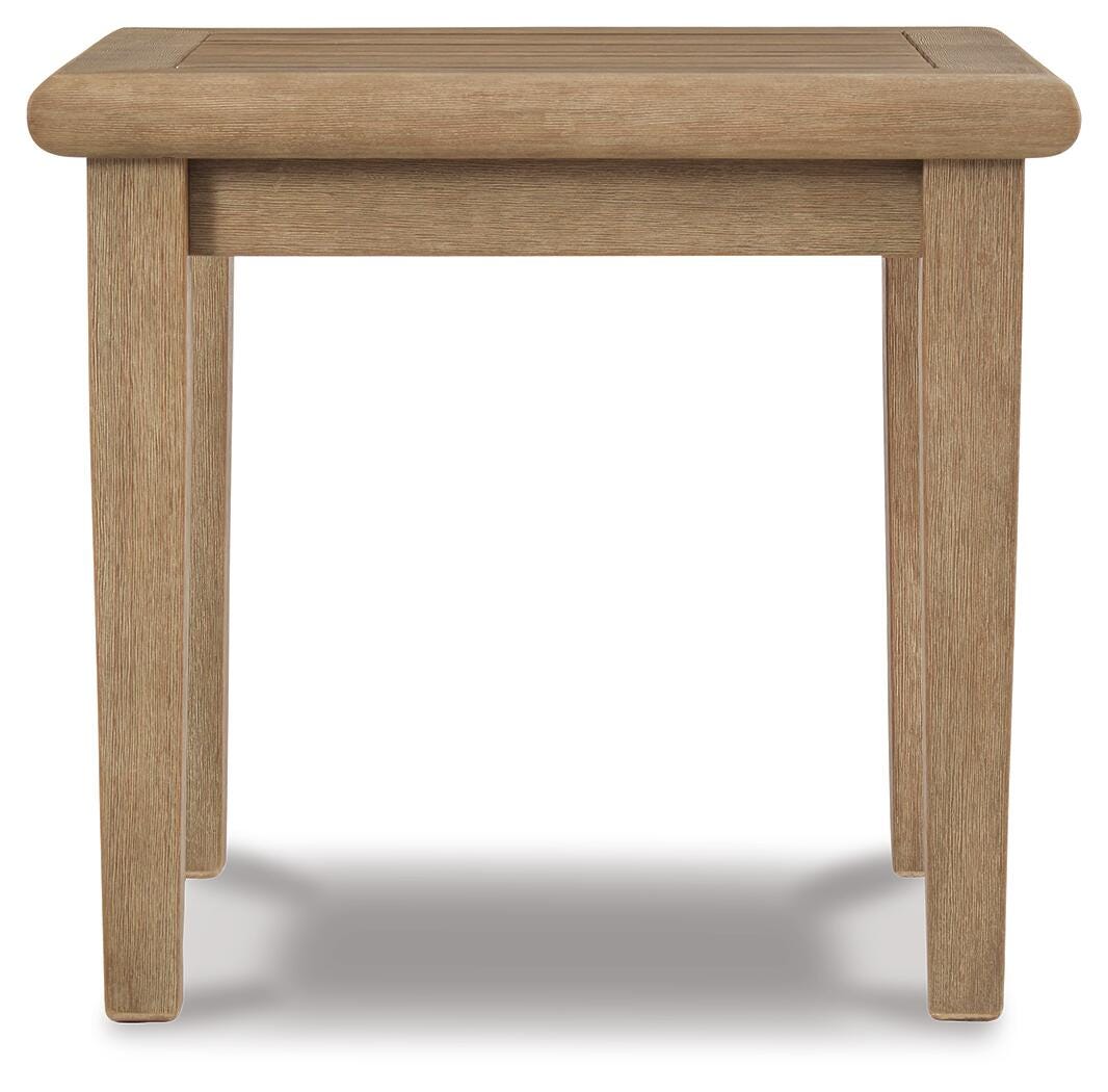 Gerianne Grayish Brown End Table from Ashley Furniture - Luna Furniture