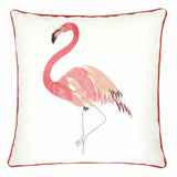 Lina Ivory/Pink Accent Pillow from Furniture of America - Luna Furniture