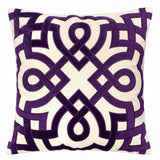 Jorja Beige/Purple Accent Pillow from Furniture of America - Luna Furniture