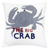 Jody White/Blue Accent Pillow from Furniture of America - Luna Furniture