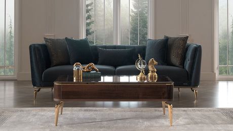 Plaza Walnut Coffee Table from Bellona - Luna Furniture