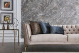 Plaza Lara Cream Sofa from Bellona - Luna Furniture