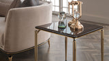Plaza Walnut Side Table from Bellona - Luna Furniture