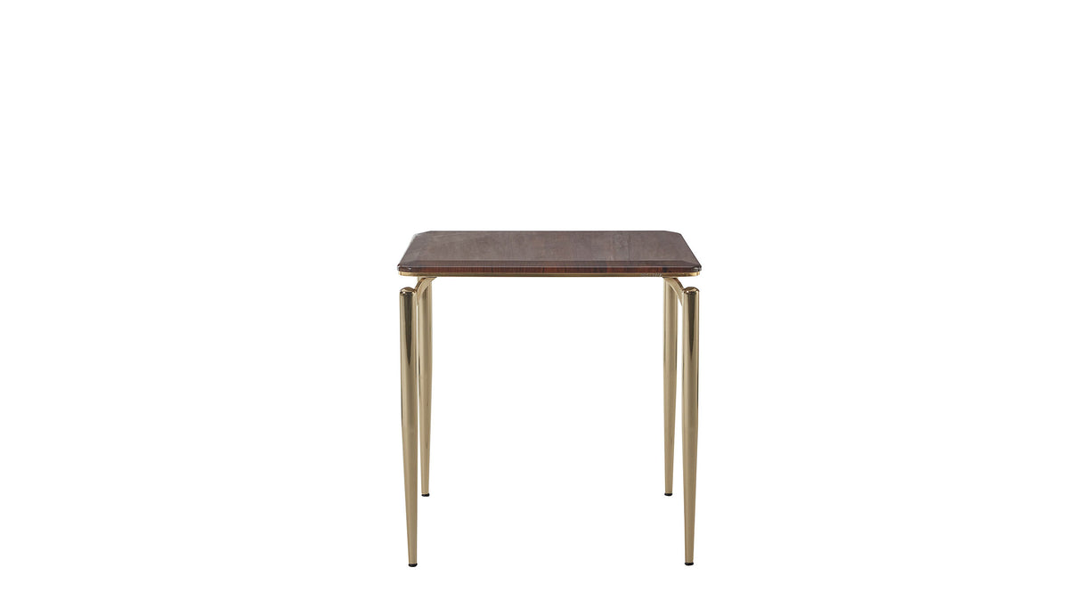 Plaza Walnut Side Table from Bellona - Luna Furniture