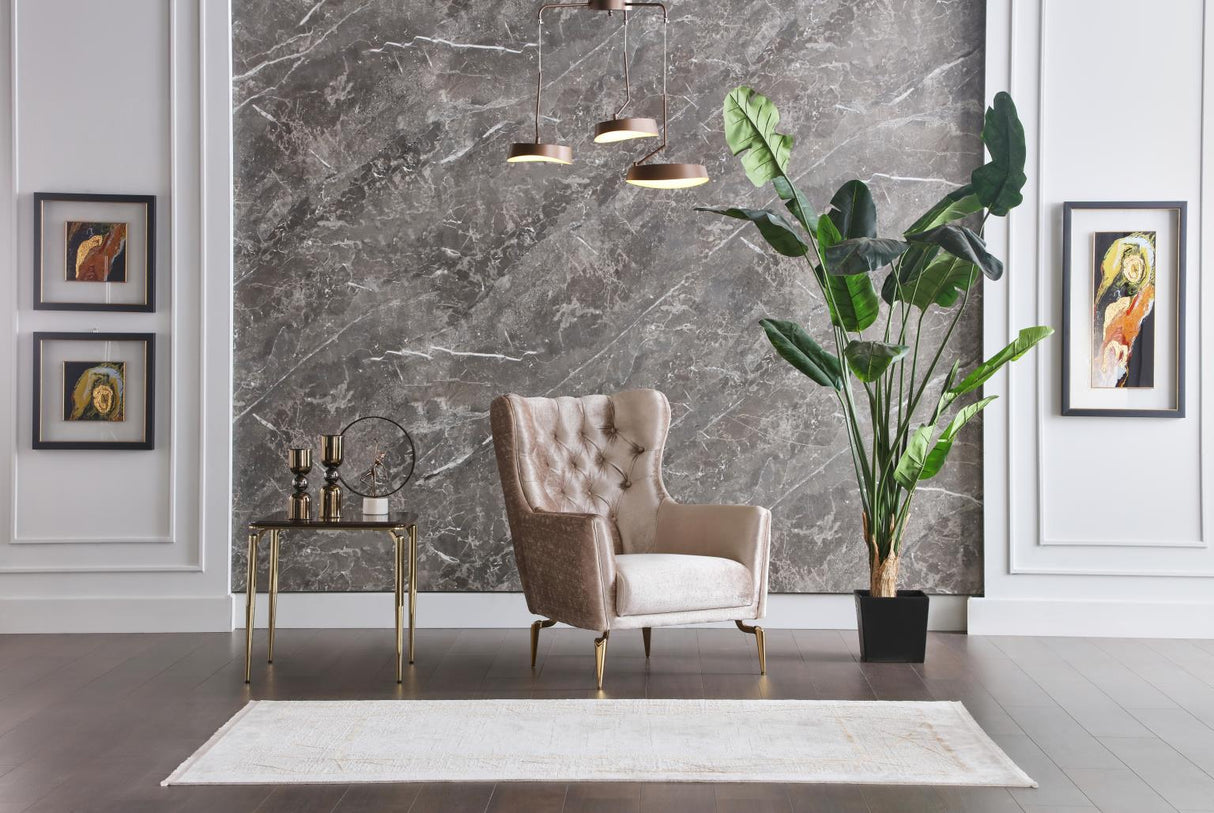 Plaza Lara Cream Sofa from Bellona - Luna Furniture