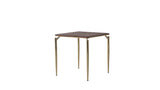 Plaza Walnut Side Table from Bellona - Luna Furniture