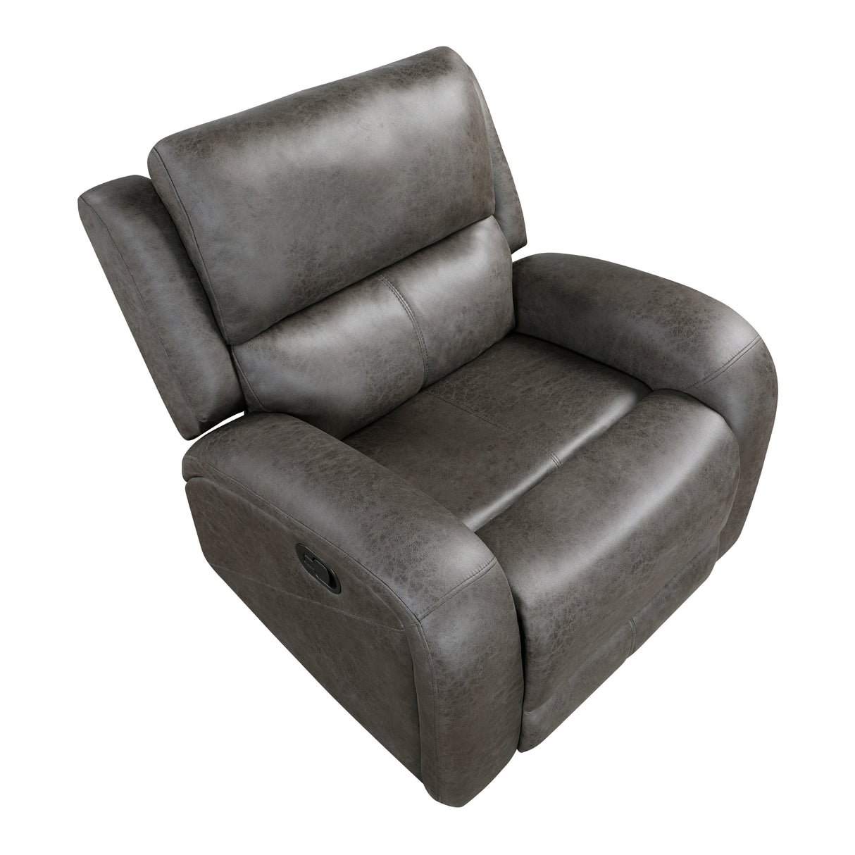 Pagosa Gray Rocker Reclining Chair from Homelegance - Luna Furniture