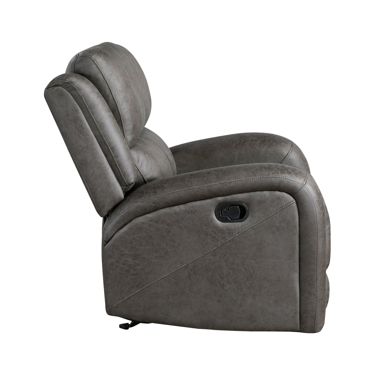 Pagosa Gray Rocker Reclining Chair from Homelegance - Luna Furniture