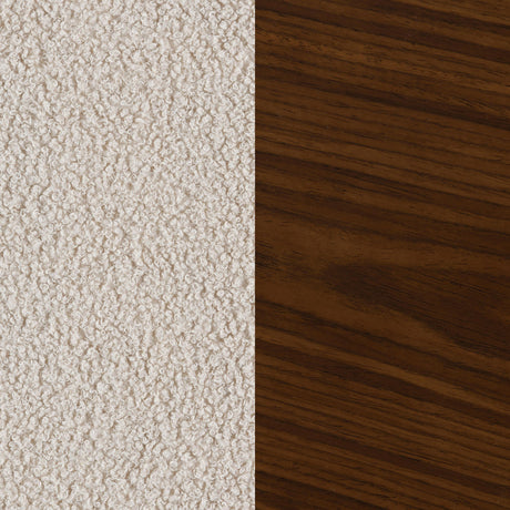 Paige Beige Boucle Mid Back Rocking Chair from Coaster - Luna Furniture