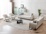 Palermo Chair in Cream from Furnia - Luna Furniture