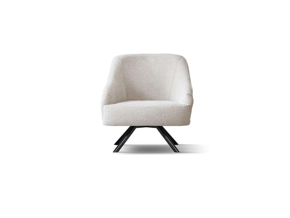 Palermo 3-pieces (Sofa & Loveseat & Chair) Livingroom Set in Cream from Furnia - Luna Furniture