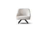 Palermo 3-pieces (Sofa & Loveseat & Chair) Livingroom Set in Cream from Furnia - Luna Furniture