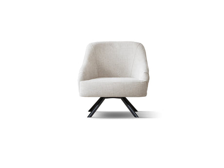 Palermo 3-pieces (Sofa & Loveseat & Chair) Livingroom Set in Cream from Furnia - Luna Furniture