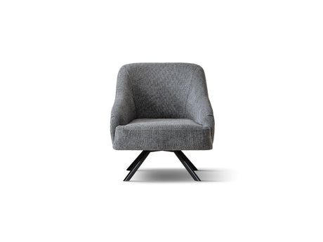Palermo Chair in Grey from Furnia - Luna Furniture