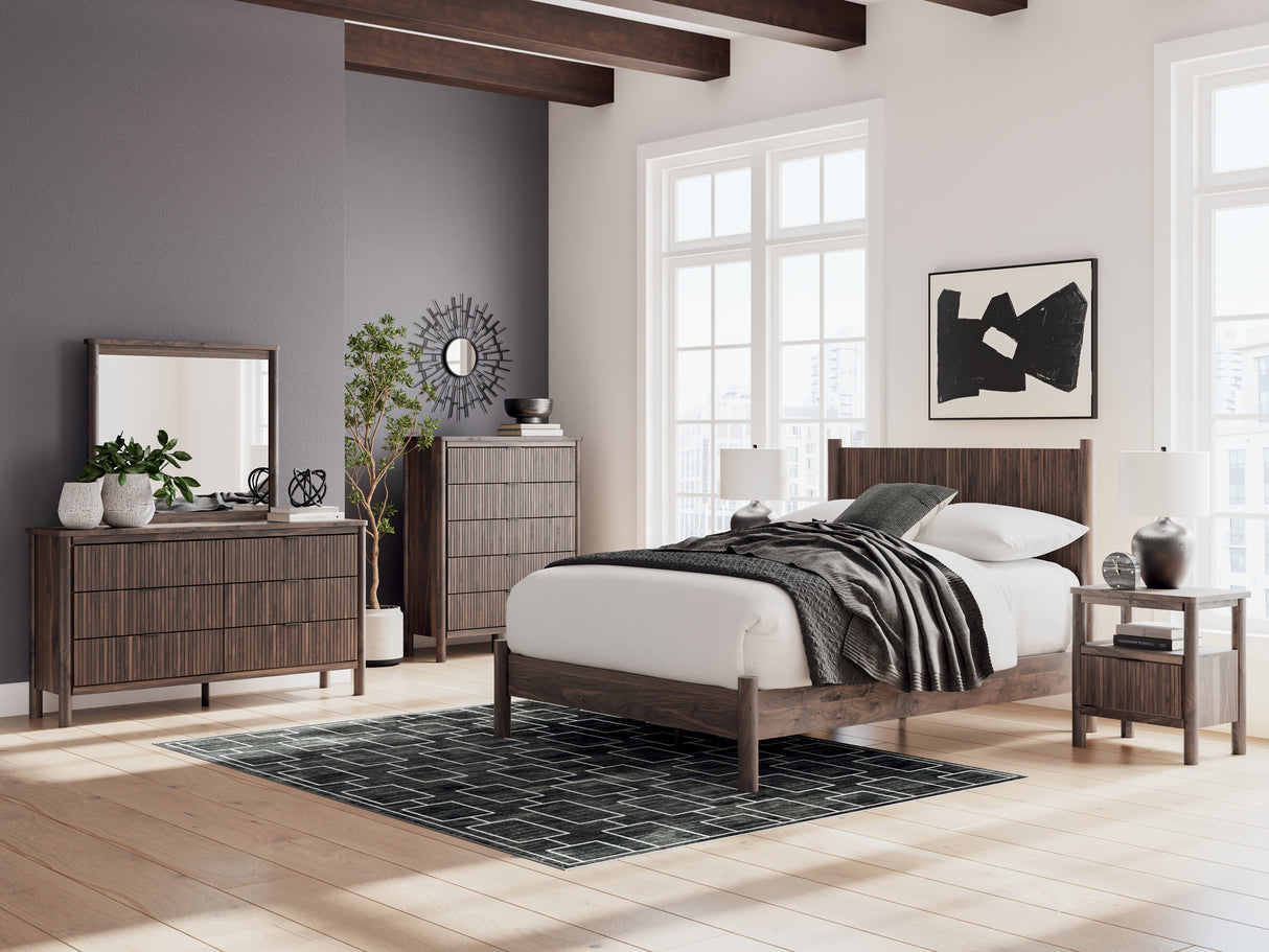 Ashley Pamytta Brown Dresser – Luna Furniture