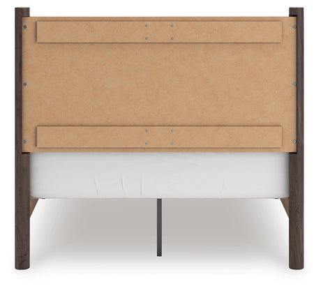 Pamytta Brown Full Panel Platform Bed from Ashley - Luna Furniture