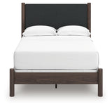 Pamytta Brown Full Upholstered Panel Bed from Ashley - Luna Furniture