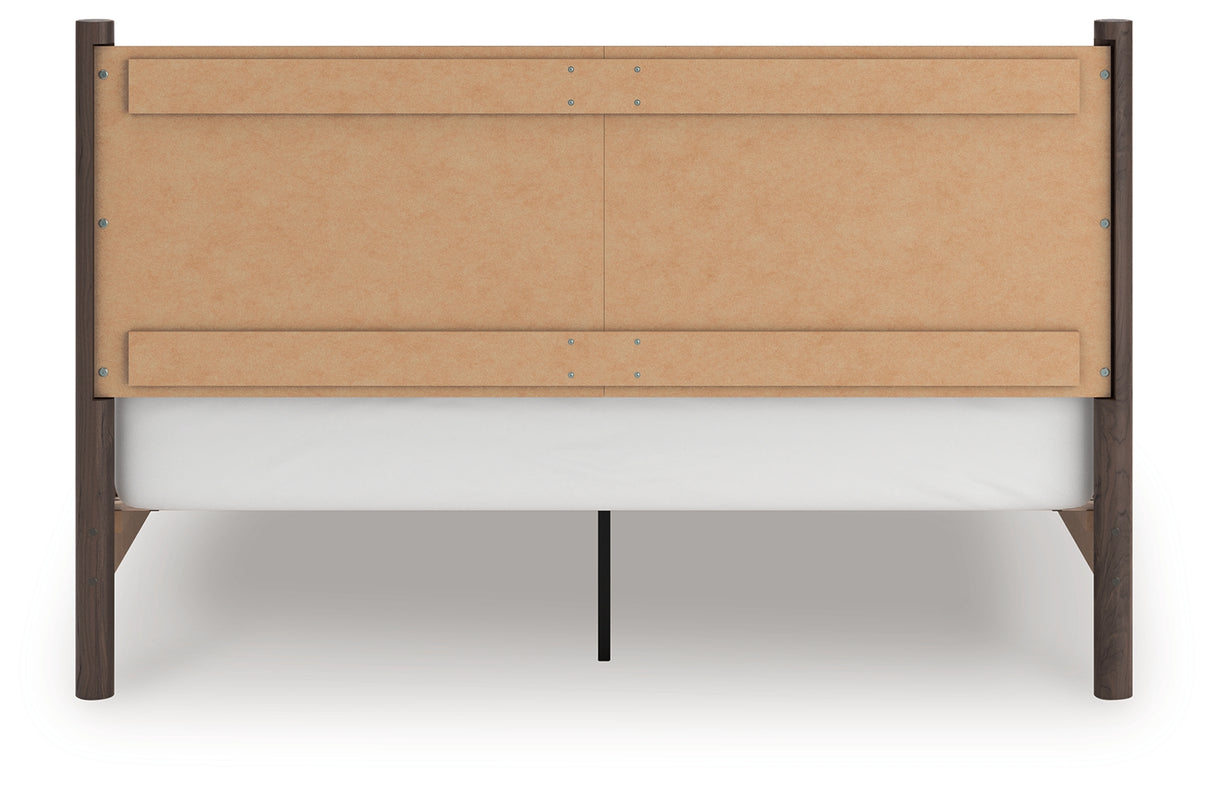 Pamytta Brown Panel Platform Bedroom Set from Ashley Furniture - Luna Furniture