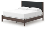Pamytta Brown Upholstered Panel Bedroom Set from Ashley - Luna Furniture