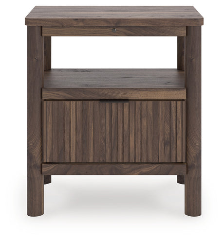 Pamytta Brown Nightstand from Ashley - Luna Furniture