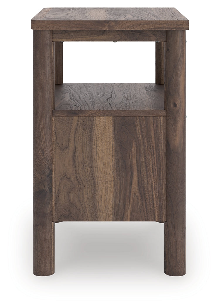 Pamytta Brown Nightstand from Ashley - Luna Furniture