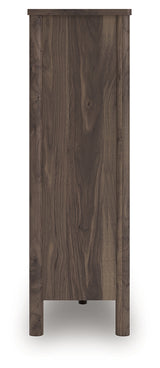 Pamytta Brown Wide Chest of Drawers from Ashley - Luna Furniture