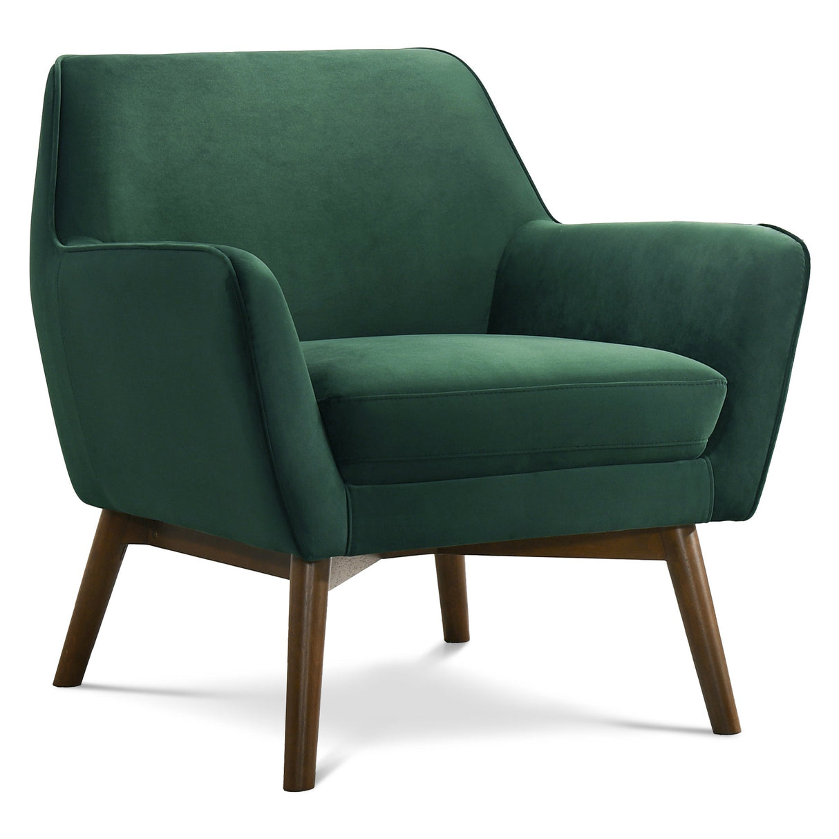 Panom Forest Green Velvet Lounge Chair from Midinmod - Luna Furniture