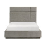 Paola Forest Green Full Upholstered Platform Bed from Homelegance - Luna Furniture