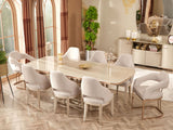 Paris Dining Table, Table 78" from Furnia - Luna Furniture
