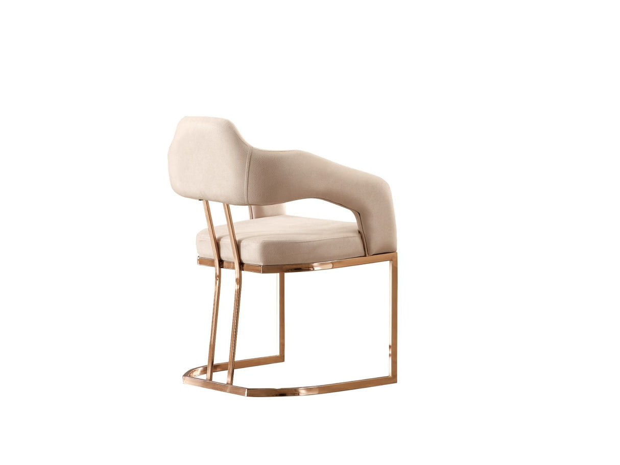 Paris Diningroom (Consol With Mirror & Dining Table & 6 Dining Chair) from Furnia - Luna Furniture