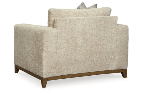 Parklynn Desert Oversized Chair and Ottoman from Ashley - Luna Furniture