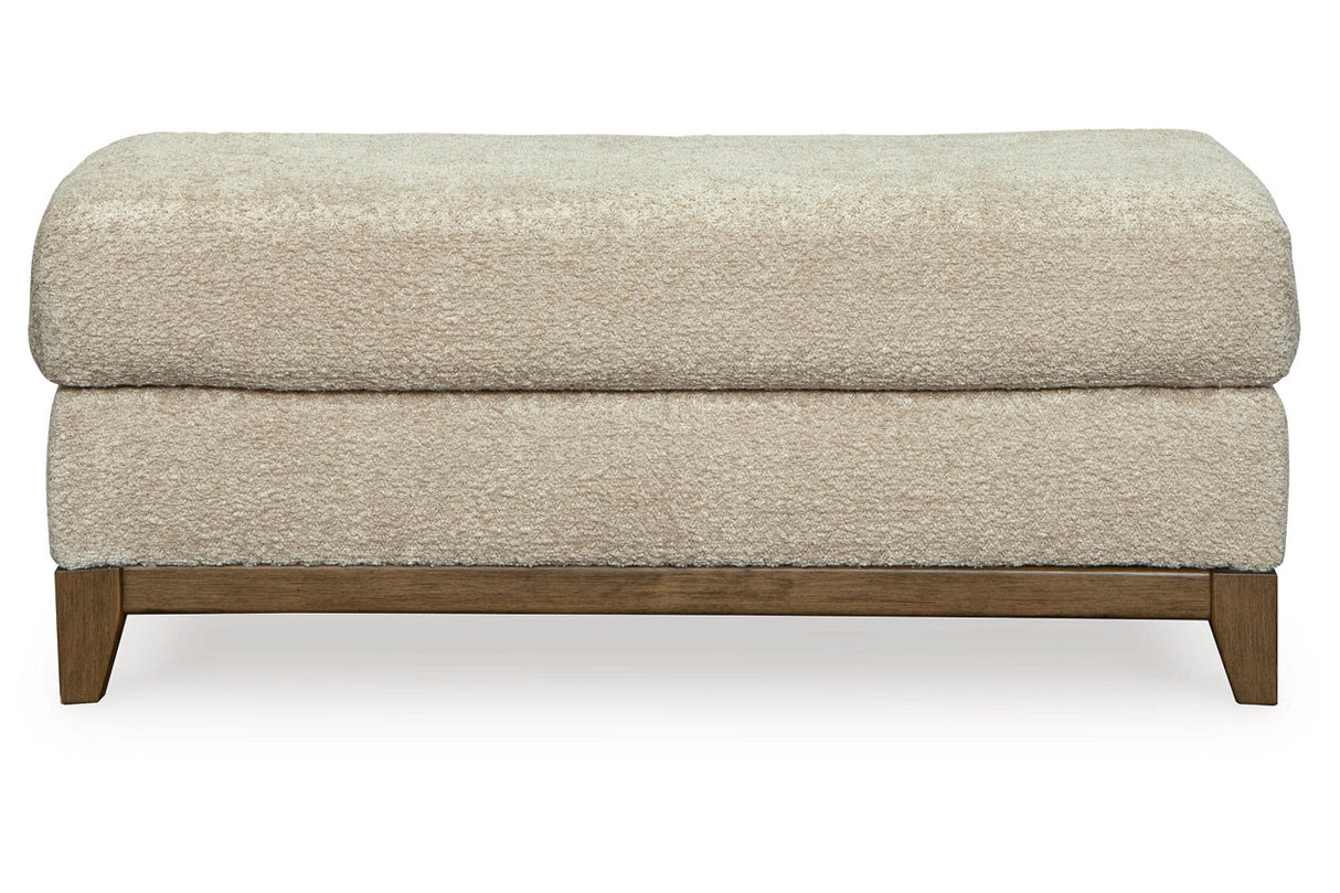 Parklynn Desert Oversized Chair and Ottoman from Ashley - Luna Furniture