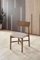 Parkridge Natural Walnut Dining Side Chair, Set of 2 from Coaster - Luna Furniture