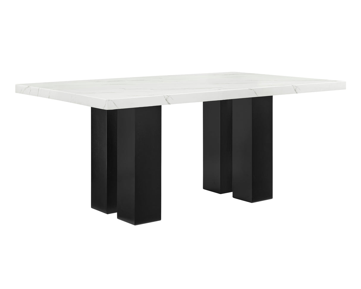Parkside Gray/Black Dining Table from Crown Mark - Luna Furniture