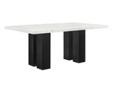 Parkside Gray/Black Dining Table from Crown Mark - Luna Furniture